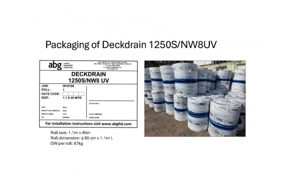 Deck 1250S Roll label
